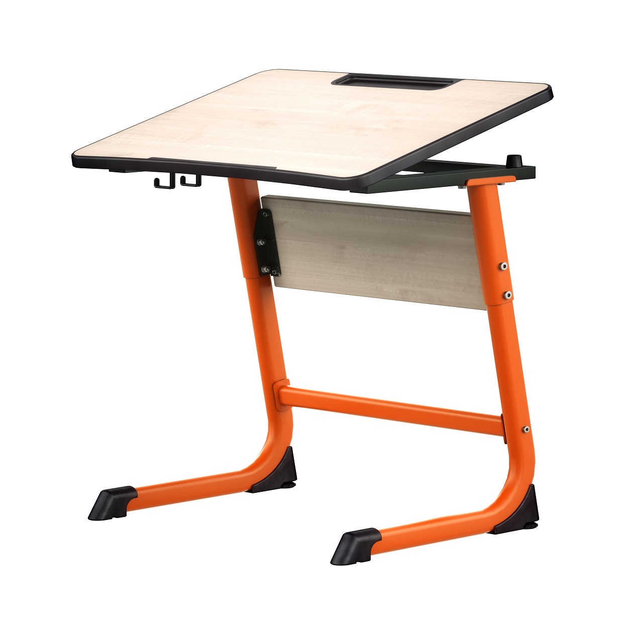 Стол ученический с наклоном столешницы «Оптима» 1-местный, регулируемый 3-5 группа фото 2