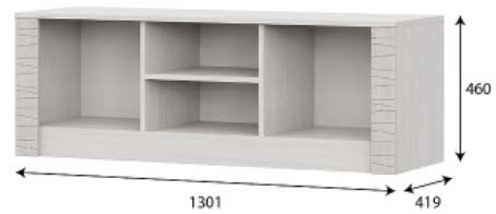 Тумба под телевизор 1300 Гамма 20 фото 1