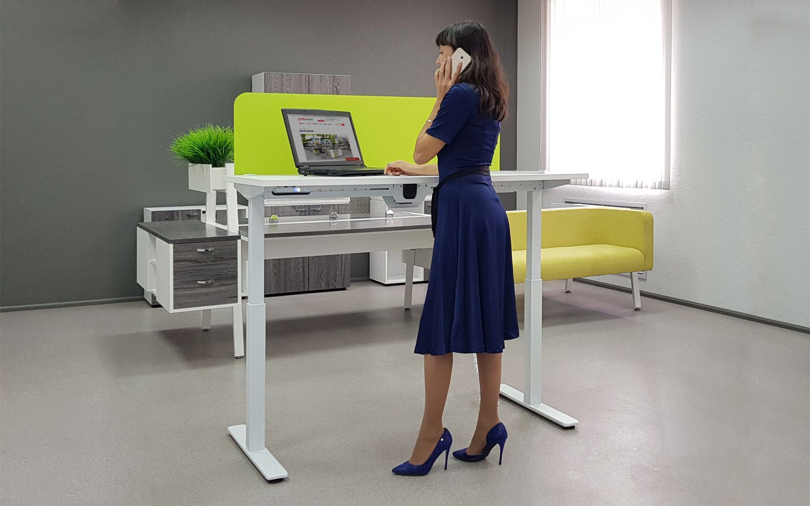 Стол подъемный с двумя заглушками Drive фото 2