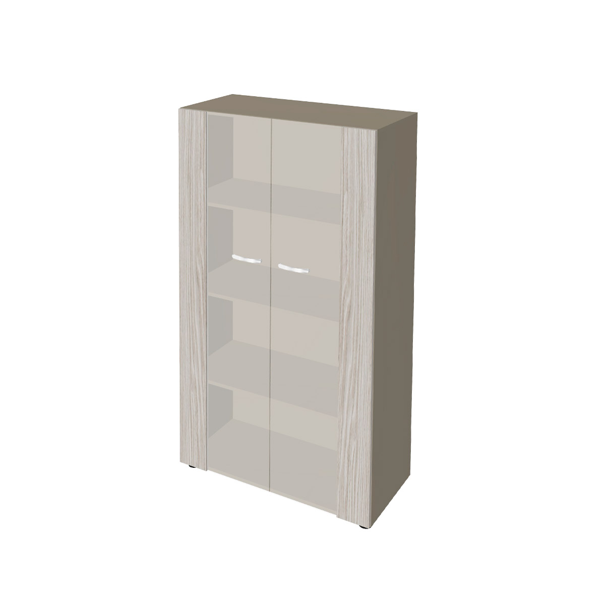 Средний шкаф со стеклянными фасадами NT-43 фото 0