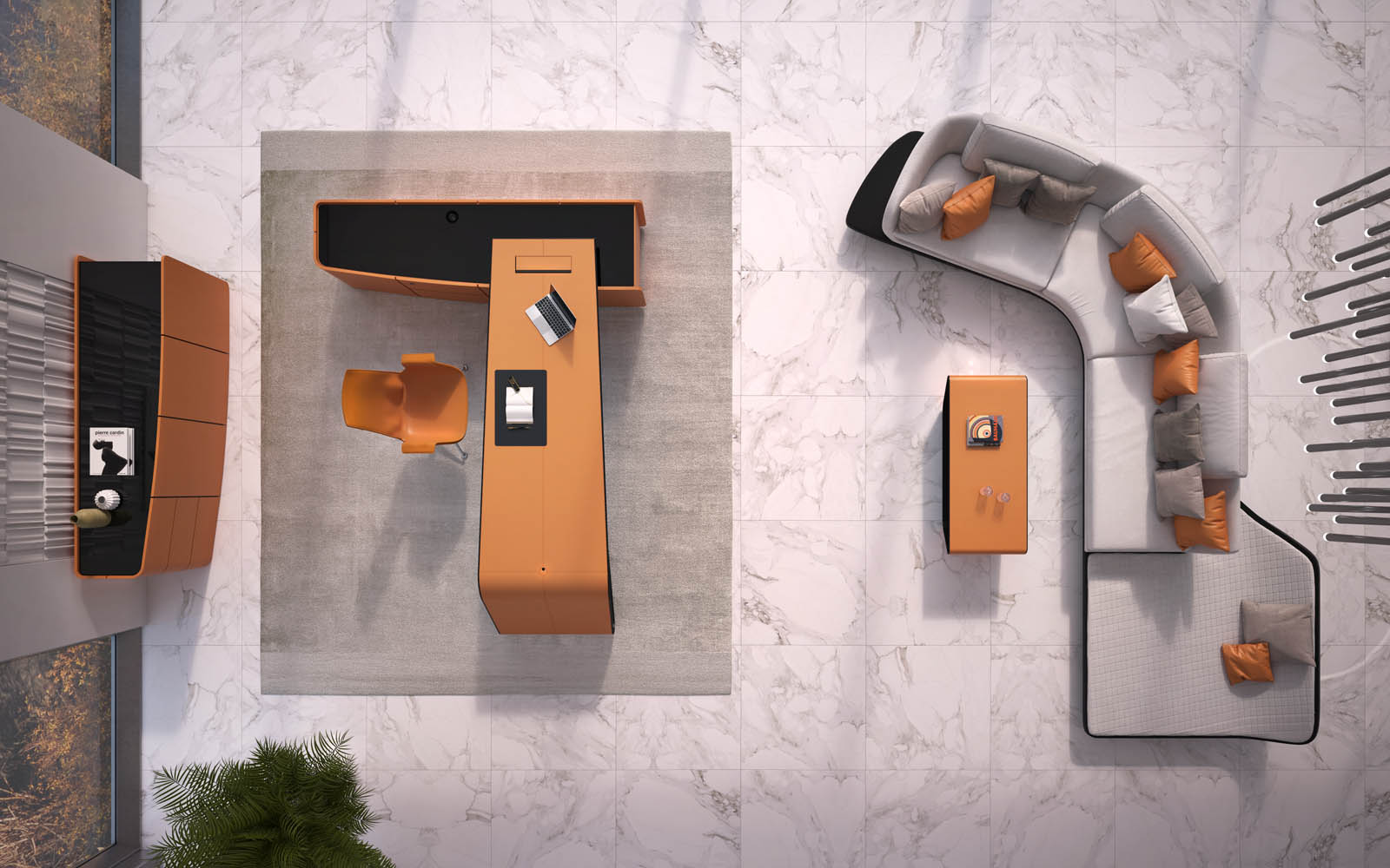 Кабинет BUGATTI КОЖА фото 6