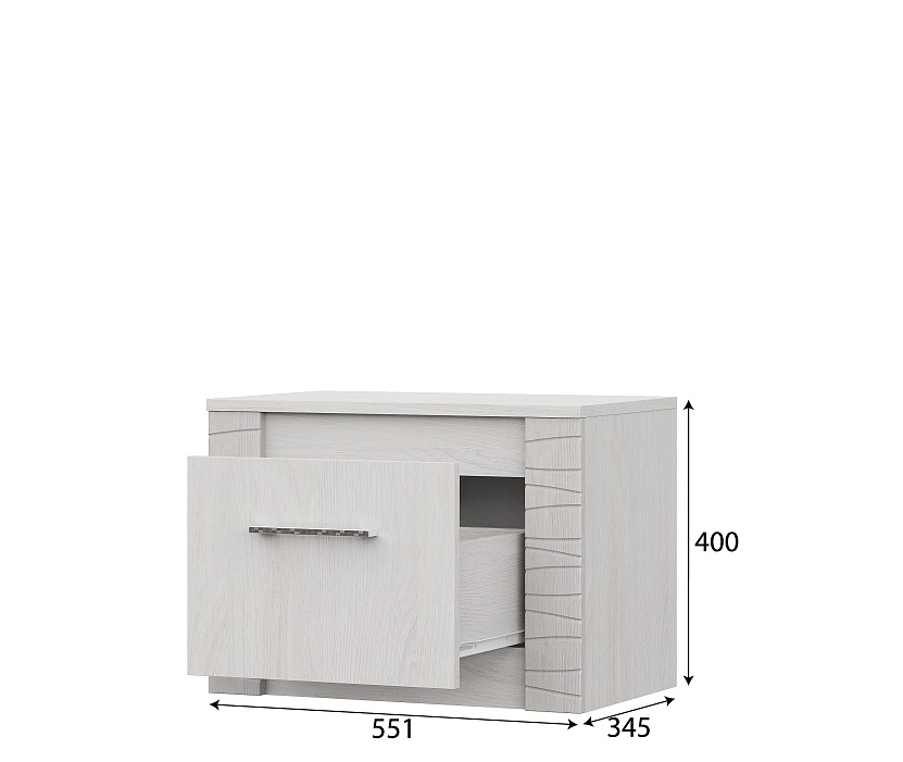 Тумба прикроватная Гамма 20 фото 1