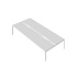 Двойная группа сдвоенных столов с вырезами Rio Project фото 0