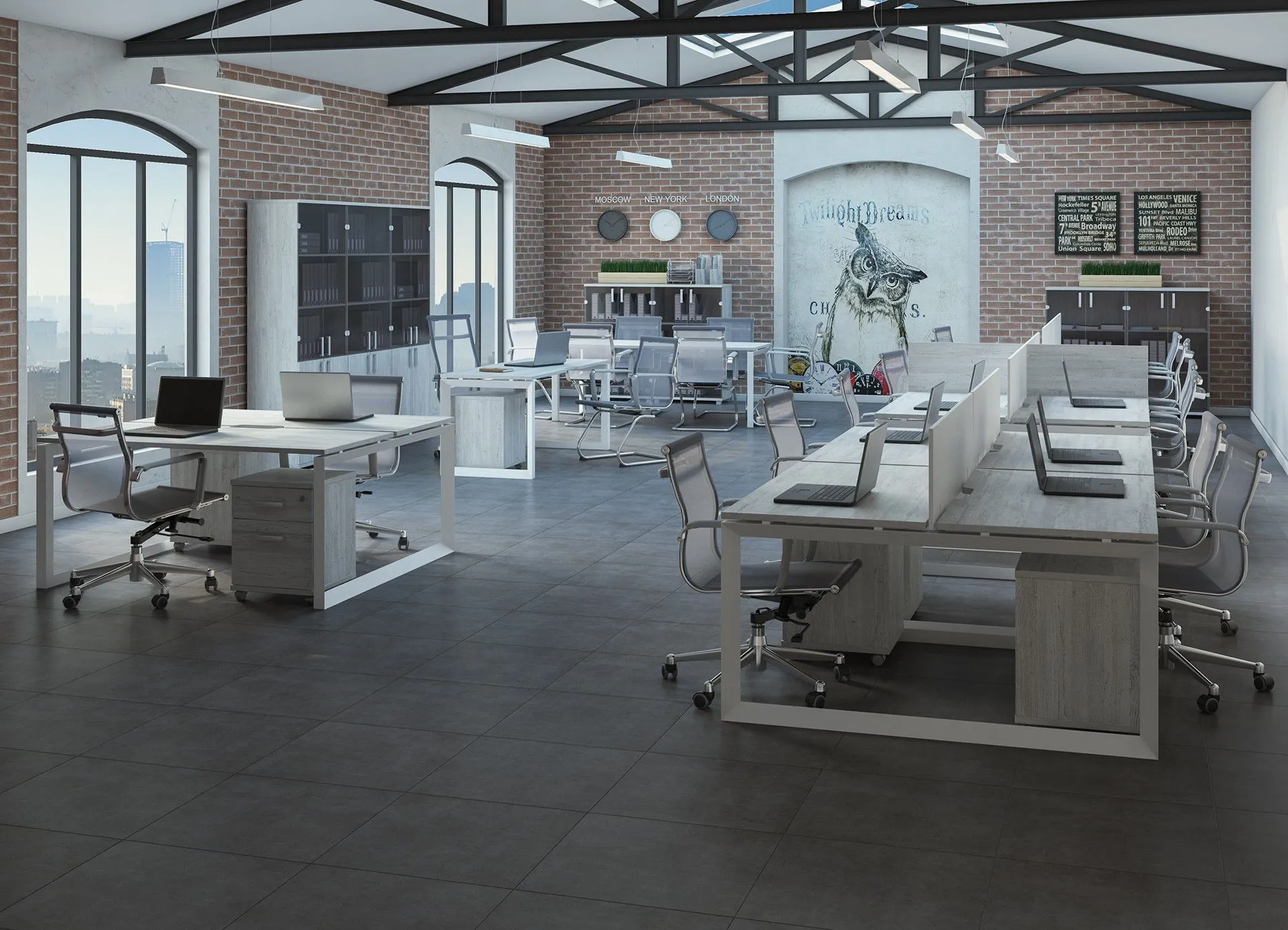 Бенч двойной на О-м/каркасе НТМП.О.Б2-120 фото 2