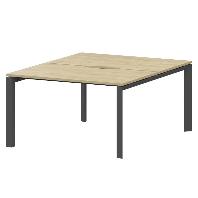 Бенч двойной на П-м/каркасе НТМП.П.Б2-120 фото 0