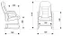 Кресло для посетителя Бюрократ T-9923WALNUT-AV фото 4