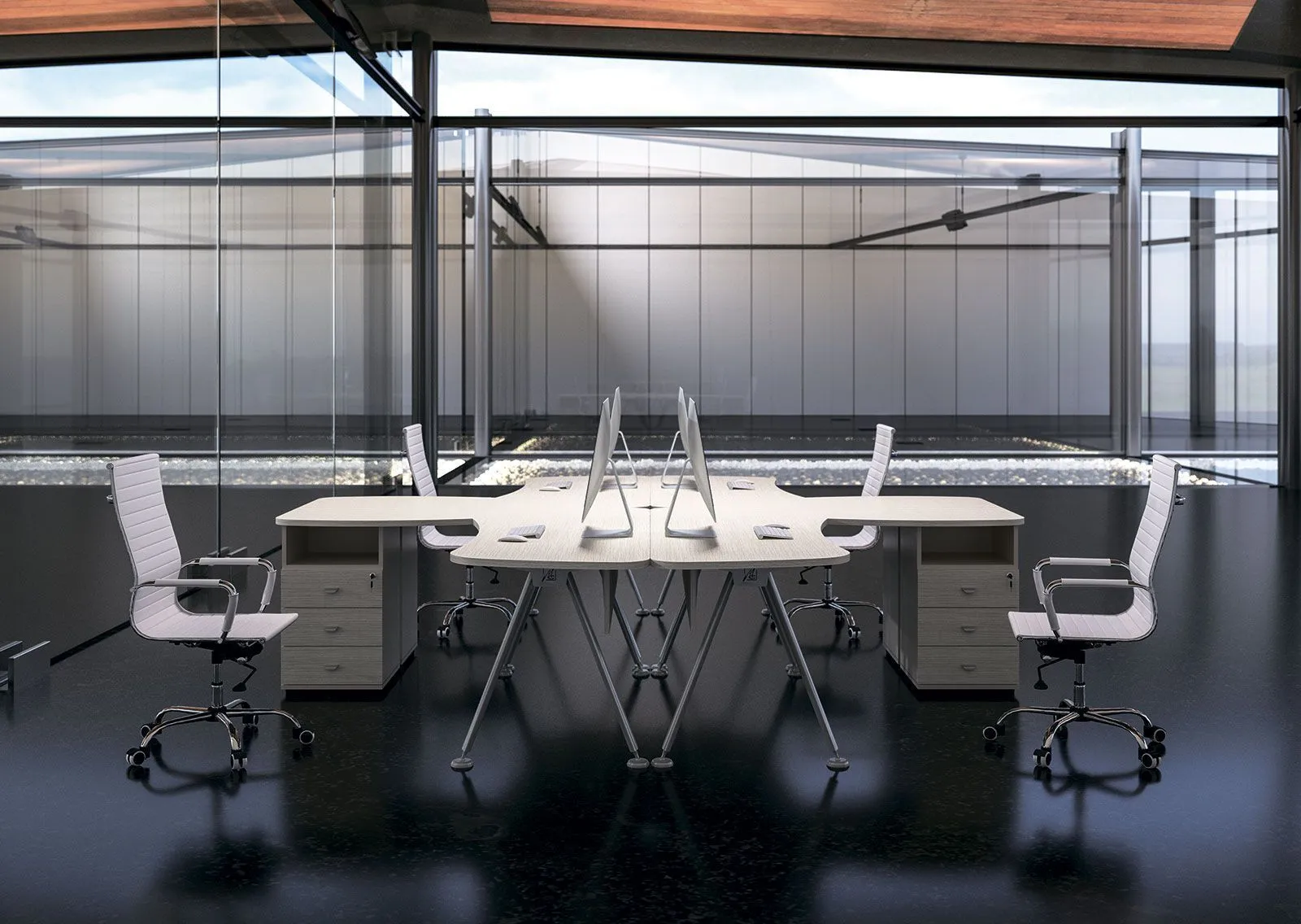 Стол эргономичный Гамма (закруглен. углы) фото 4