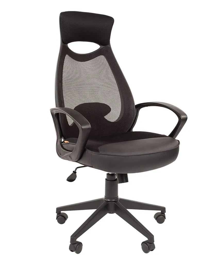 Кресло для руководителя TAIPIT 840 BLACK фото 0