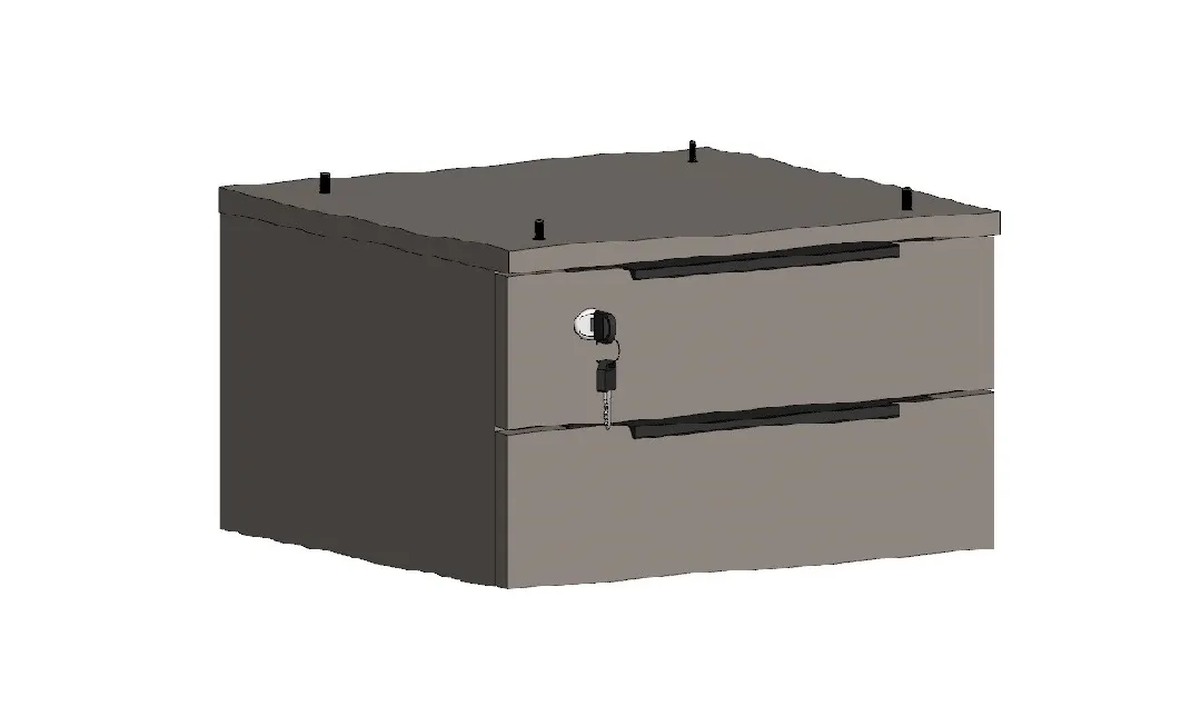 Ящик подвесной к столам на 2 места MP702 фото 1