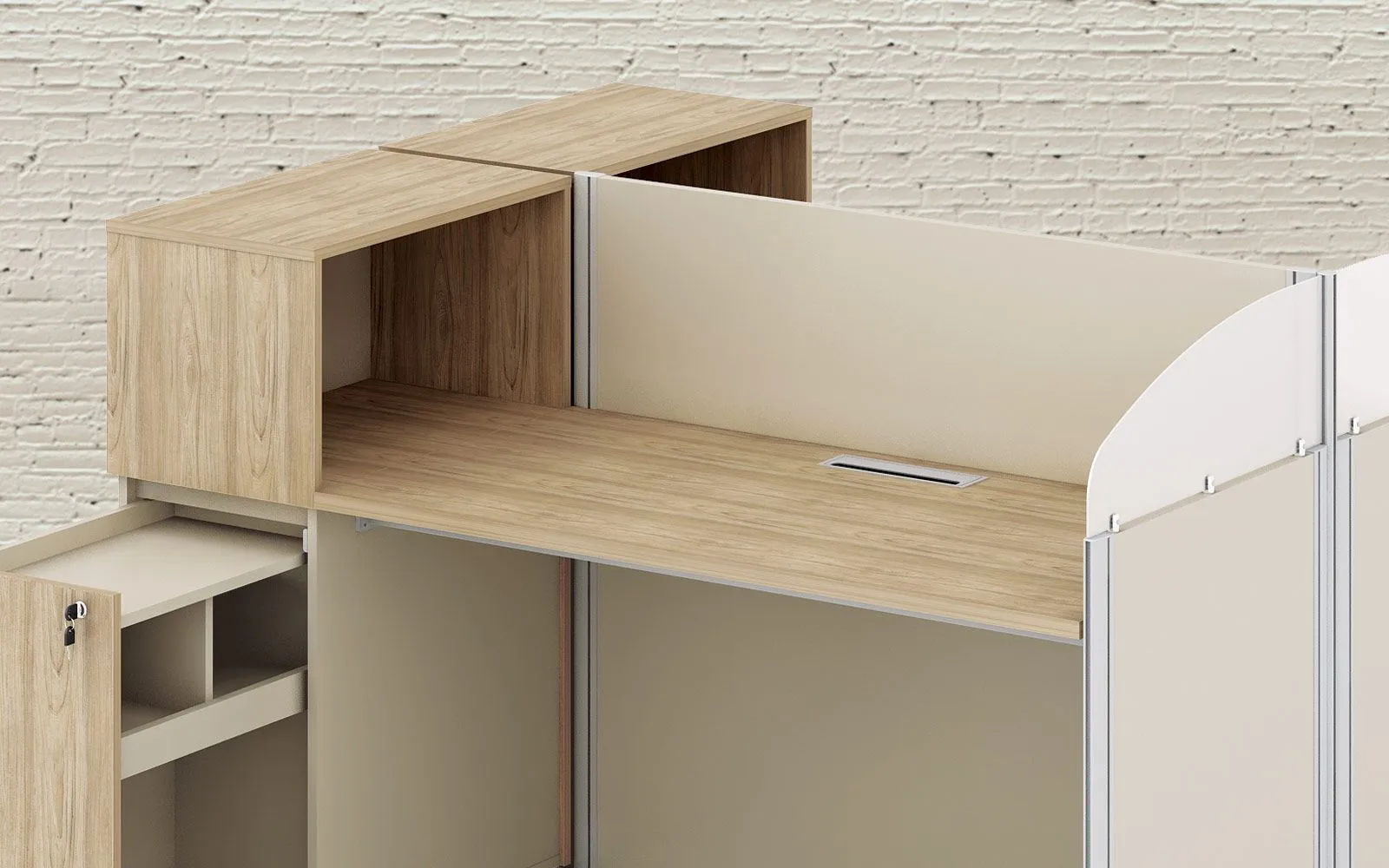 Приставная тумба-органайзер RZ-33 R/L фото 2