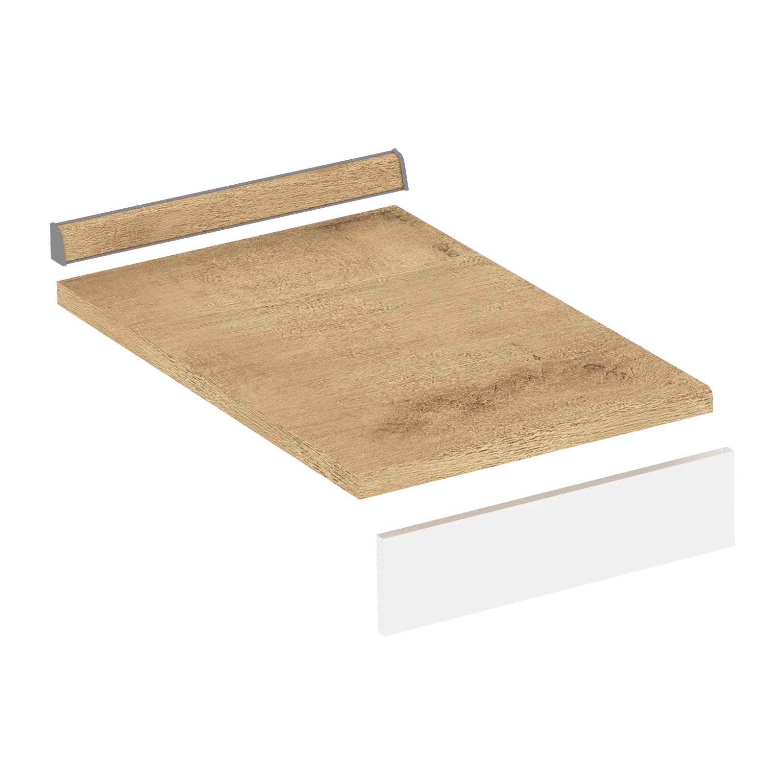 Столешницы с цоколем и настольным плинтусом STM фото 1