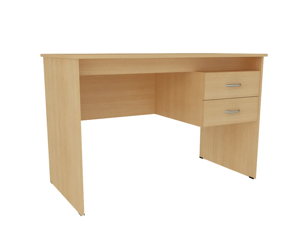 Стол однотумбовый 2 ящика СО 13 фото 1